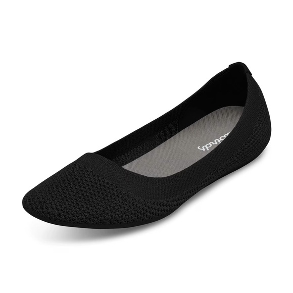 SOLD Allbirds Black Tree Blazer Flats - Picture 2 of 7